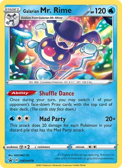 Galarian Mr. Rime, SWSH Black Star Promos, no. SWSH079