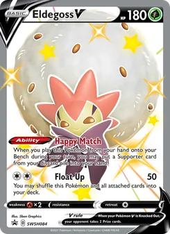Eldegoss V, SWSH Black Star Promos, no. SWSH084