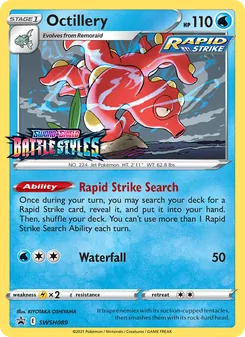 Octillery, SWSH Black Star Promos, no. SWSH089