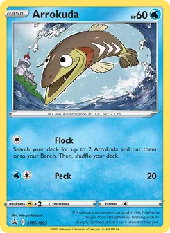 Arrokuda, SWSH Black Star Promos, no. SWSH093