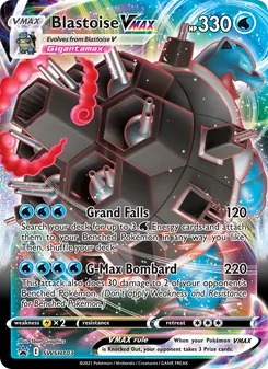 Blastoise VMAX, SWSH Black Star Promos, no. SWSH103
