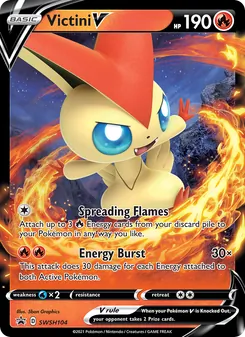 Victini V, SWSH Black Star Promos, no. SWSH104