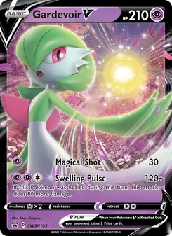 Gardevoir V, SWSH Black Star Promos, no. SWSH105