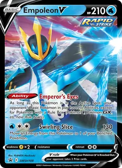 Empoleon V, SWSH Black Star Promos, no. SWSH108