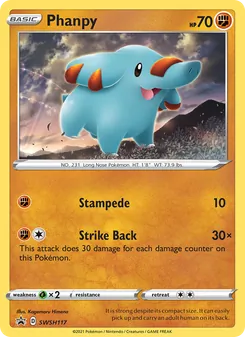 Phanpy, SWSH Black Star Promos, no. SWSH117