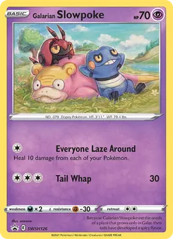 Galarian Slowpoke, SWSH Black Star Promos, no. SWSH126