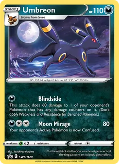 Umbreon, SWSH Black Star Promos, no. SWSH129