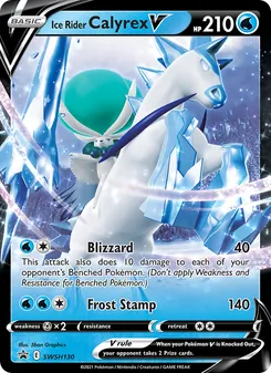 Ice Rider Calyrex V, SWSH Black Star Promos, no. SWSH130