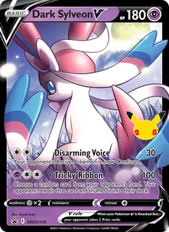 Dark Sylveon V, SWSH Black Star Promos, no. SWSH134