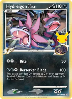 Hydreigon C, SWSH Black Star Promos, no. SWSH138