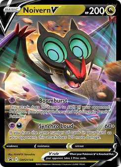 Noivern V, SWSH Black Star Promos, no. SWSH148