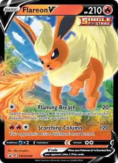 Flareon V, SWSH Black Star Promos, no. SWSH149