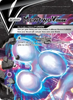 Mewtwo V-UNION, SWSH Black Star Promos, no. SWSH159