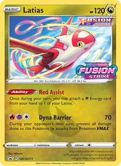 Latias, SWSH Black Star Promos, no. SWSH171