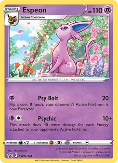 Espeon, SWSH Black Star Promos, no. SWSH174