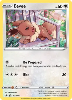 Eevee, SWSH Black Star Promos, no. SWSH175