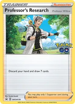 Professor's Research, SWSH Black Star Promos, no. SWSH178