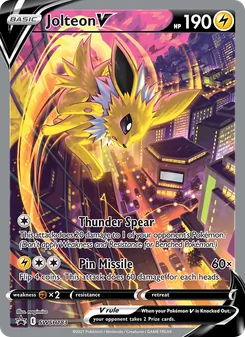 Jolteon V, SWSH Black Star Promos, no. SWSH183