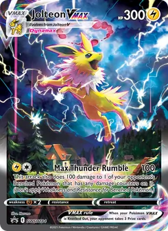 Jolteon VMAX, SWSH Black Star Promos, no. SWSH184