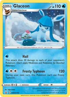 Glaceon, SWSH Black Star Promos, no. SWSH192