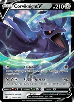 Corviknight V, SWSH Black Star Promos, no. SWSH200