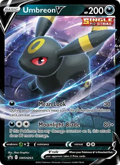 Umbreon V, SWSH Black Star Promos, no. SWSH203