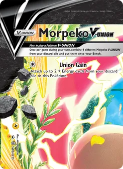 Morpeko V-UNION, SWSH Black Star Promos, no. SWSH215