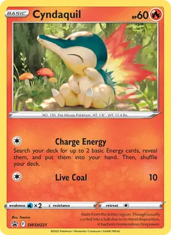 Cyndaquil, SWSH Black Star Promos, no. SWSH221