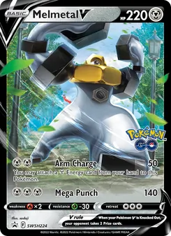 Melmetal V, SWSH Black Star Promos, no. SWSH224
