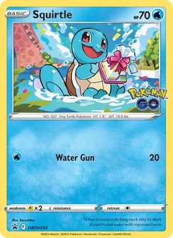 Squirtle, SWSH Black Star Promos, no. SWSH233