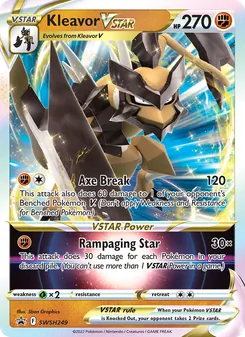 Kleavor VSTAR, SWSH Black Star Promos, no. SWSH249