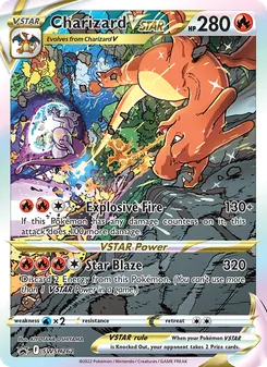 Charizard VSTAR, SWSH Black Star Promos, no. SWSH262