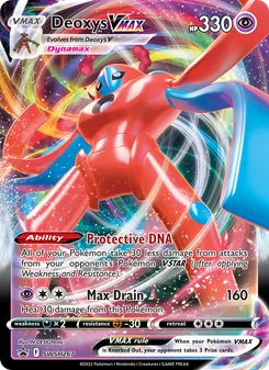 Deoxys VMAX, SWSH Black Star Promos, no. SWSH267