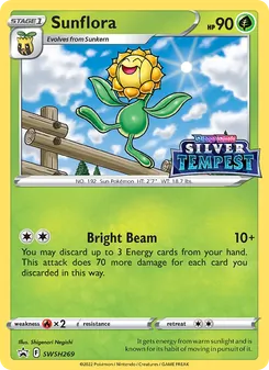 Sunflora, SWSH Black Star Promos, no. SWSH269