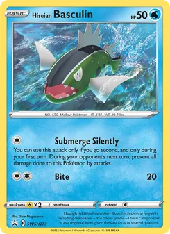 Hisuian Basculin, SWSH Black Star Promos, no. SWSH273