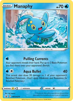 Manaphy, SWSH Black Star Promos, no. SWSH275