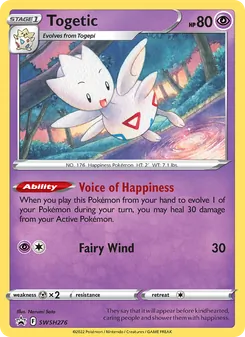 Togetic, SWSH Black Star Promos, no. SWSH276