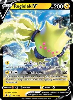 Regieleki V, SWSH Black Star Promos, no. SWSH280