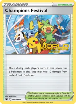 Champions Festival, SWSH Black Star Promos, no. SWSH296