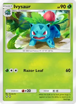 Ivysaur, Genetic Apex, no. 002