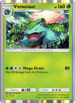 Venusaur, Genetic Apex, no. 003