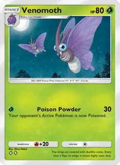 Venomoth, Genetic Apex, no. 017