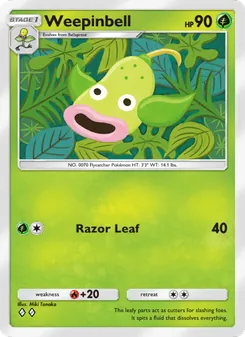 Weepinbell, Genetic Apex, no. 019