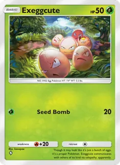 Exeggcute, Genetic Apex, no. 021