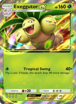 Exeggutor ex, Genetic Apex, no. 023