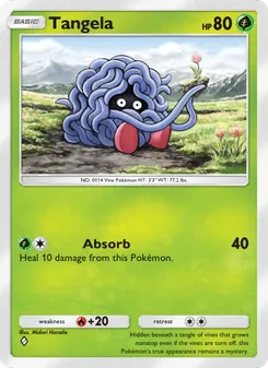 Tangela, Genetic Apex, no. 024