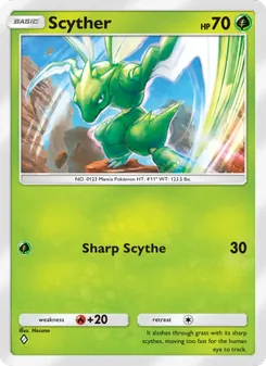 Scyther, Genetic Apex, no. 025