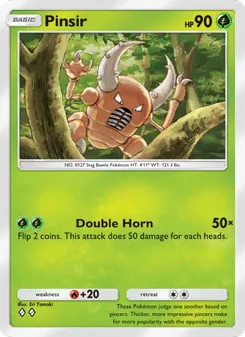 Pinsir, Genetic Apex, no. 026