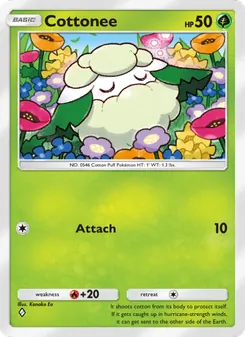 Cottonee, Genetic Apex, no. 027