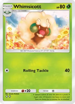 Whimsicott, Genetic Apex, no. 028